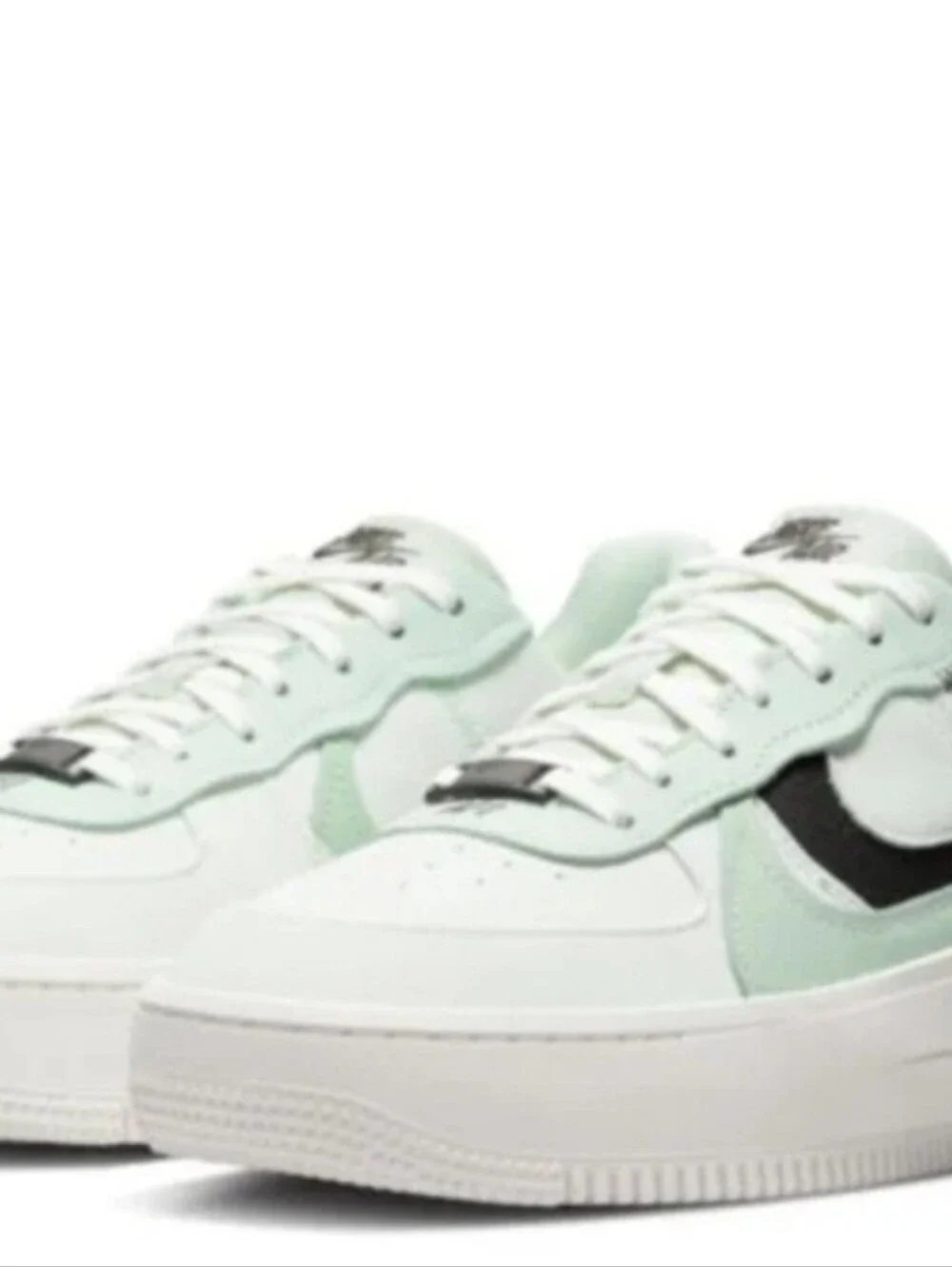 Nike Air Force 1 AF1 Platform Womens Size 11.5 Shoes DX3730 300 Barely Enamel